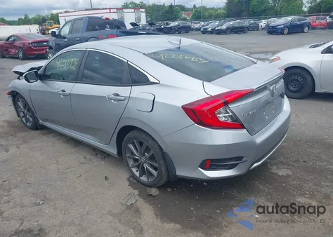 2020 Honda Civic Ex from USA, damaged, VIN 19XFC1F37LE010982